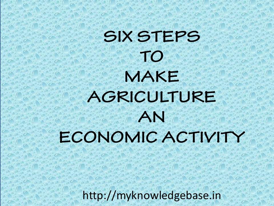 steps of agriculture